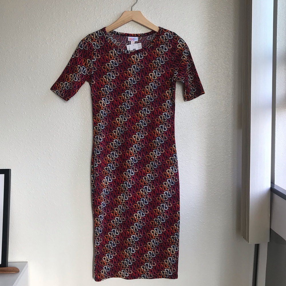 LulaRoe Printed dress